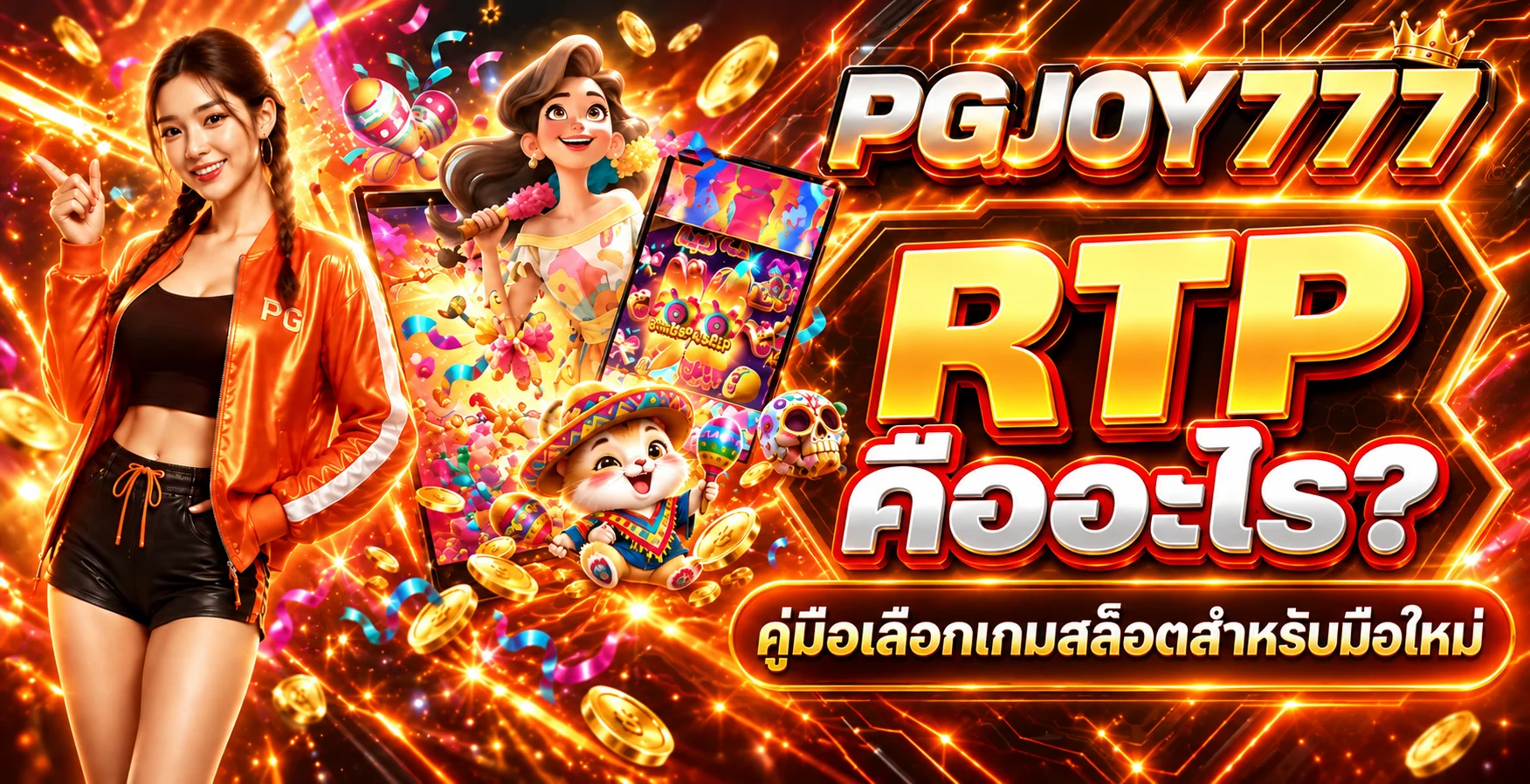 PGJOY777 RTP คืออะไร คู่มือเลือกสล็อตสำหรับมือใหม่